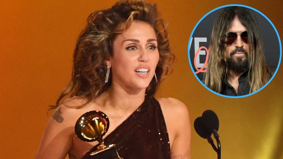 miley cyrus shades dad billy ray with grammys speeches