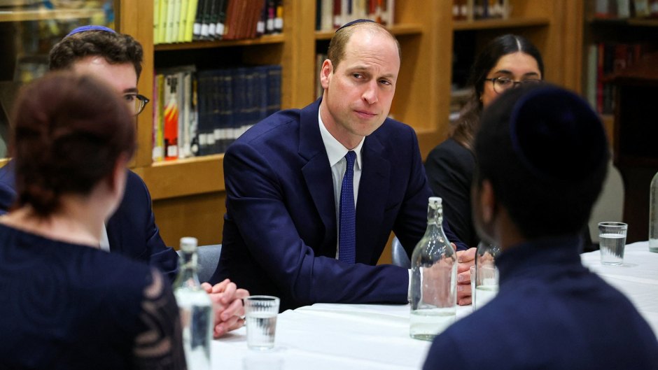 Prince William Seen at Synagogue After Skipping Memorial