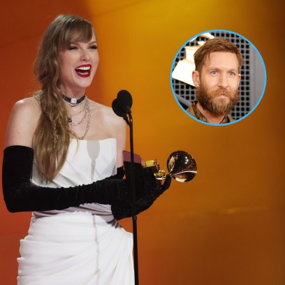 Taylor Swift Crosses Paths With Ex Calvin Harris 7 Years After Their Split at 2024 Grammy Awards