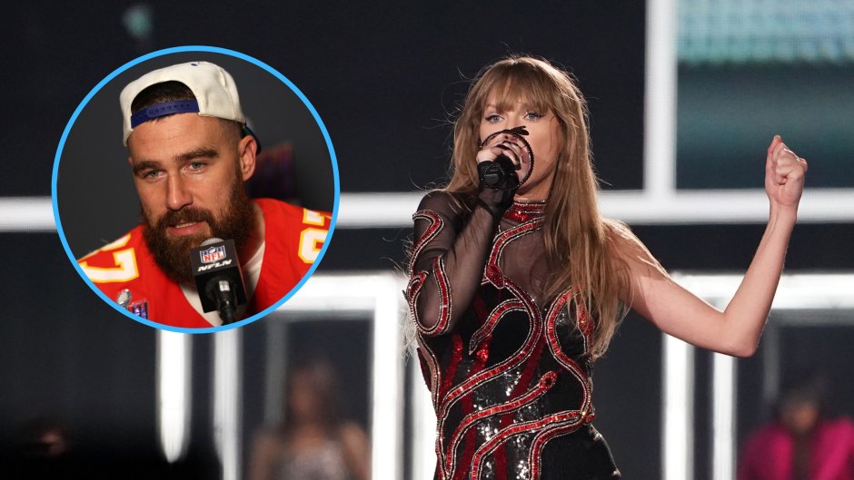 Travis Kelce Says Taylor Swift Is 'Focused' on Eras Tour Amid 2024 Super Bowl