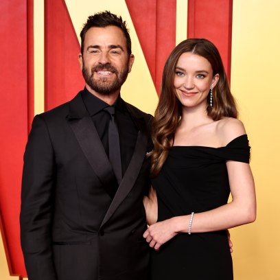 Justin Theroux and Nicole Brydon Bloom's Red Carpet Debut