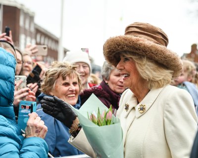 Queen Camilla Faces Protestors at Royal Maundy Service