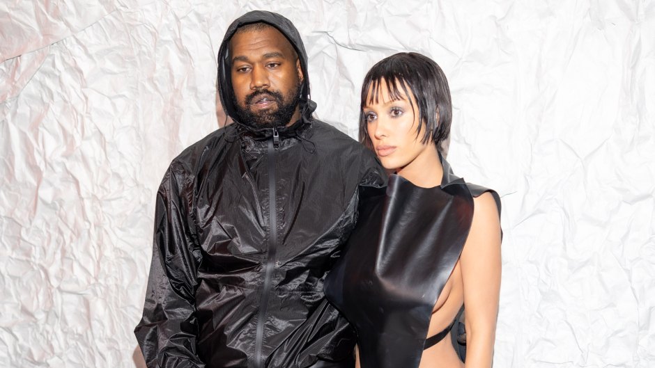 Kanye West's Wife Bianca Censori Flaunts Body in Low-Rise Sheer Tights and Bra Top