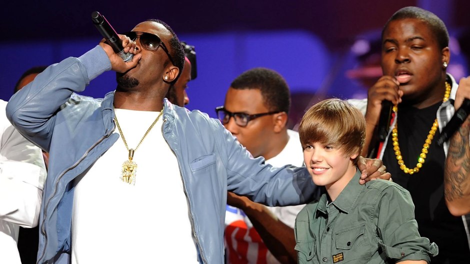 diddy teenage justin bieber hanging out video