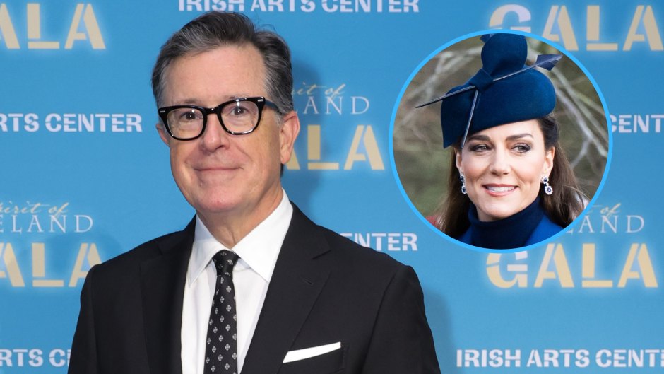 Stephen Colbert Reflects on Poking Fun at Kate Middleton by Sparking Rose Hanbury Affair Rumors