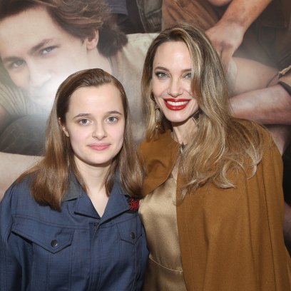 vivienne jolie pitt attends the outsiders broadway opening