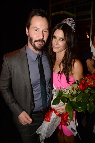 Keanu Reeves Is Helping Sandra Bullock With Hollywood Comeback